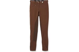 HKM Kinder Reithose -Basic Belmtex Grip- 3/4 Besatz-Damen Hose