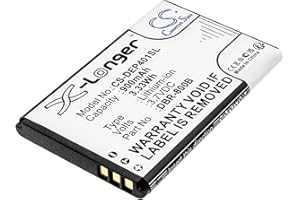 TECHTEK Batteries 900mAh Compatible avec [Doro] 1350, 1361, 6520, 6530, Primo 805, pour [Brondi] Amico AMPLI VOX, Amico Gentile Plus, Gentile+, Prezioso, Schlicht, Unico, FBA