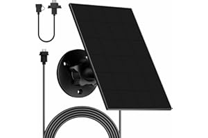 Solarpanel für Blink Kamera Outdoor 4, Blink Kamera Solarpanel Kompatibel mit Blink Outdoor, Blink XT/XT2 Kamera&SimpliSafe Kamera(Nicht enthalten), IP65 Blink Outdoor(3rd Gen) mit Gummistecker