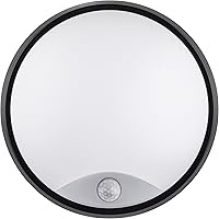 Luceco LED Eco Aussenleuchte rund, mit PIR Bewegungssensor, 10 Watt