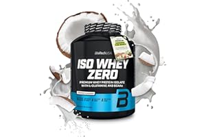 BioTechUSA Iso Whey Zero | Premium Whey Protein Isolate | Grass-Fed | Enzyme-Free | Sugar- and Gluten-free, 2.27 kg, Coco