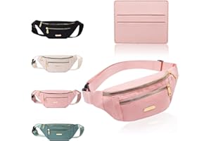 BAIYSFFG Fanny Pack Fashionable Waist Bag Unisex Fashion Waist Bag Casual Travel Bum Bag with 3 Zipper Pockets for Women Men Sports Running Hiking Jogging