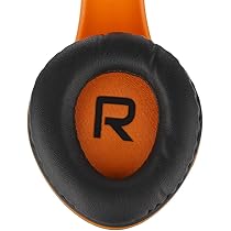 Paraorecchie Sostituti PowerLocus P2 Oro Rosa - Per Cuffie MoonFLY Wireless | Ecopelle Comfort