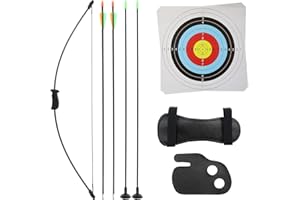 ‎BSW-FLITZEBOGEN BSW-Flitzebogen Little One Pfeil und Bogen Set - 8-10 lbs, für Kinder zwischen 5 u. 10 Jahre, Kinderbogen Set, Qualität Bogenset mit Pfeile, Zielscheibe