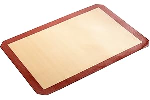 NEW LIVING Tapis de cuisson en silicone | Taille 40 x 30 cm | Sans BPA | Antidérapant | Produit écologique | Gadget de cuisine