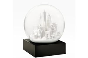 CoolSnowGlobes Globo di Neve New York City Bianco