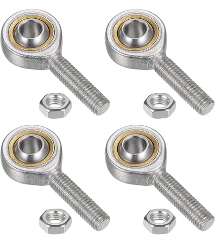 Uniball Lot de 2 rotules articulées, filetage extérieur à droite et