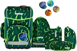 ergobag cubo Light Set ergonomischer Schulanzen, extra leicht, Set 6-teilig, 780 g