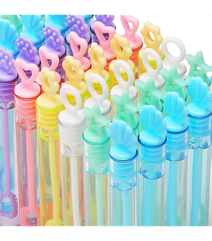 Mini Bulles Palpables – Lot De 12, Formes Cœur Et étoiles, Jeu Enfant 3 Ans Et Plus - 3