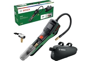 PNEO sladdlös pneumatisk pump (inkl. set med tryckadaptrar, 4V batteri och cykelväska)