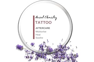 ANCIENT CHEMISTRY 30 ml 100% natural Tattoo Aftercare Butter 100 ml Tattoo Balm, For New & Older Tattoos Safe While Healing Tattoo Aftercare Cream No-Petroleum Natural Ingredients Only Made in UK