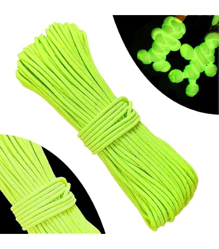 Corde De Survie Navaris 30,5m - Type III 4mm - Polyester - Charge 249kg - Noire - Camping, Randonnée, Bricolage (Pas Escalade)