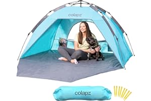 Colapz Carpa Pop Up. Playa y Sol. SPF50+ Refugio para Adultos. Tienda Bebe. Carpa fácil de Usar. portátil. Tienda de campaña de protección Solar.