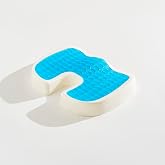 Softlife CoxyGel Serinleten Visco Oturma Minderi Jelli Ortopedik Coccyx Kuyruk Sokumu Minderi 45x34x7cm
