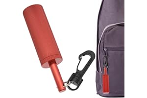 GETEAWILY Shaker De Plongée | Pueacha Bâton De Hochet De Plongée | Shaker Sous marin De Plongée Sous marine En Alliage D'aluminium Avec Clip | Dispositif De Communication Sous Marine De Cloche De Signal