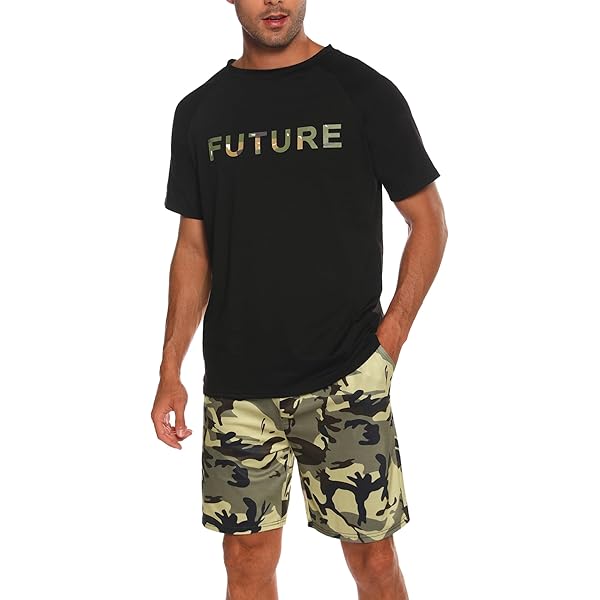 Pyjama heren korte strepen pyjama set zomer katoen pyjama voor