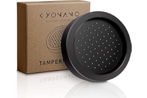 KYONANO Base Silicona para Prensado Alfombrilla para Prensar Café Espresso Mat de Silicona de Tamper de Café Cojín Antideslizante de Café Accesorio Barista 60mm
