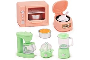 LUYANFX Miniaturas para Casa de Muñecas Accesorios Casa de Muñecas Comida Miniatura Juguetes Accesorios Elfo Travieso Navidad Cocina en Miniatura Regalos para Niños Niñas (B)