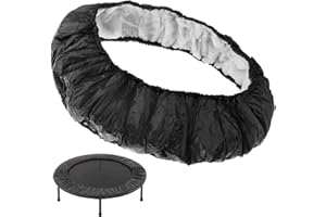 WEDHAPY Mini Trampoline Spring Cover for Kids Protective Trampoline Cover 36in/40in 6 Hole Protective Trampoline Pad Replacement Round Oxford Cloth Tear Resistant Trampoline Cover Trampoline Accessories
