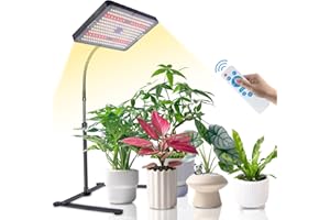 ‎EWITTTI EWITTTI Pflanzenlampe LED Wachstumslichter für Zimmerpflanzen, Grow lampe,242 LEDs mit 4/8/12-Stunden-Timer,200W äquivalente höhenverstellbare Wachstumslichter mit Fernbedienung