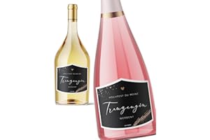 ‎JOLI COON JoliCoon Flaschenetikett Trauzeugin fragen - Willst du meine Trauzeugin sein Geschenk - 9,3x7,8cm