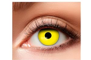 Boland - Lenti a contatto colorate senza ricetta, 2 pezzi settimanali, carnevale, festa a tema, Halloween