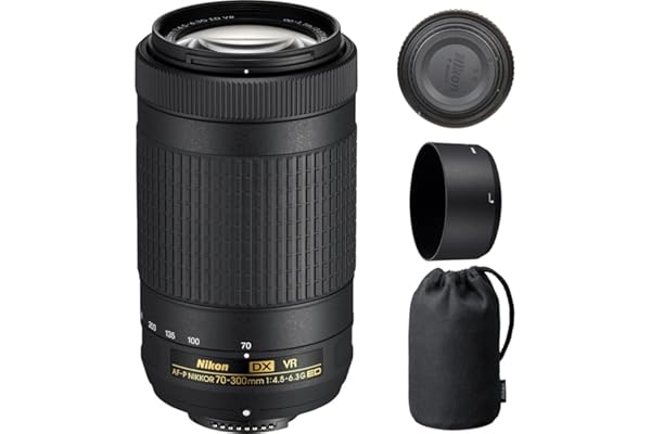Nikon 20062B AF-P DX NIKKOR Objectif 70-300 mm f/4.5-6.3G Ed VR (Reconditionné)