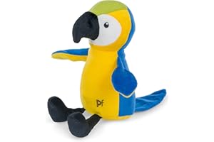 Petface Planet Percy the Parrot Eco Friendly Plush Dog Toy
