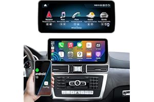 Ninetom Android 13 Radio de Coche Pantalla táctil inalámbrica Carplay de 12,3 Pulgadas para Mercedes Benz ML GL W166 X166 2012-2015 con Sistema NTG4.5/4.7, Soporte Mirrorlink/cámara/Android Auto