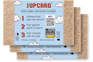 Universal Game Cartridge Cleaner 3 Card Pack by 1UPCard