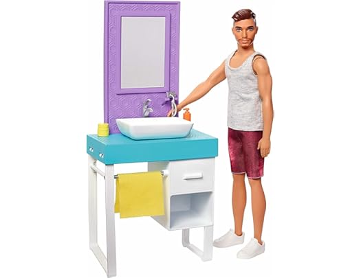 Barbie Seyahatte Ken Bebek 30 Cm Boyunda Gri Ve Mavi Gomlek Ile Siyah Pantolonlu 3 7 Yas Arasi Icin Ghr61 Amazon Com Tr Oyuncak