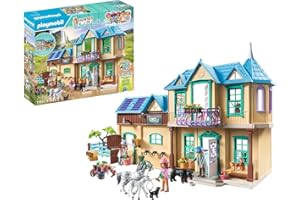 PLAYMOBIL Horses of Waterfall 71351 Waterfall Ranch, magisches Wasserfall-Paradies für Pferdefreunde, nachhaltiges Spielzeug für Kinder ab 5 Jahren