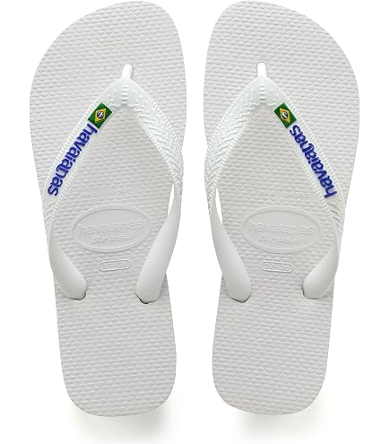 Ipanema CLAS Brasil II Infradito Uomo, Rosso/Blu Con Bandiera Brasiliana, Taglia 45/46, Eco-sostenibili