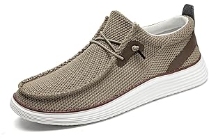 DLWKIPV Herren Loafers Slip on Schuhe für Herren Walkingschuhe Bootsschuhe Bequemes Sneakers Leichtes aus Gehen Business Schuhe Flache Fahren Halbschuhe Casual Atmungsaktiv Mesh