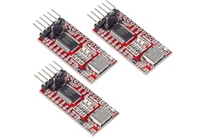 DORHEA 3Pcs FT232RL FTDI USB 3.3V 5.5V to TTL Serial Adapter Module for Arduino FT232 Pro Mini Type-C USB to TTL 232