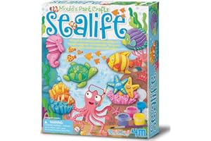 4M Sealife Mould and Paint, 13 Piece Set