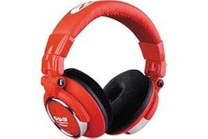 Zomo HD-1200 Professioneller Stereo-Kopfhörer (110dB, 3m) Toxic rot