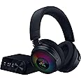 Razer Kraken V4 Pro - Wireless Gaming-Headset with OLED Control Hub - Sensa HD haptics - TriForce 40mm Drivers - HyperSpeed & Bluetooth - THX Spatial Audio | Black