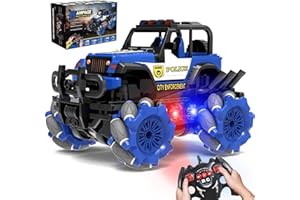 YOTOY Toys for 3-8 Year Old Boys Kids: RC Car Remote Control Truck for Kids Gifts for Age 3 4 5 6 7 8 Years Old Kid Birthday Presents Toy for Toddler Age 3-8 Drift Stunt Cars Toys RC Truck