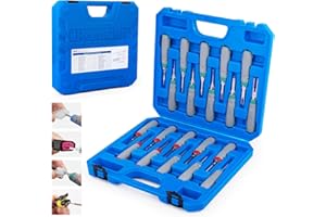 JRready JRconDRK24A20-01 Kit Extracteur de Cosses, Extracteur de Broches Connecteur Terminal Ejector Kit pour les connecteurs de véhicules commerciaux et industriels, compatible avec AMP/DT/Metri-Pack
