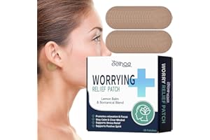 Vigcebit Calm Down Stress Relief Patches,Calming Bio-Frequency Patches/box | Stress Relief Patches Calm Down Patch Apply to Temple or Behind Ear