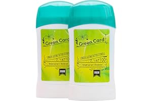 FONPOO 2 Pezzi Di Gel Crema Di Trasferimento Del Tatuaggio, Stencil Stuff Crema for Transfer Machine, 51 g Gel Trasferimento Tattoo Best Effect for Temporary Tattoos, Perfetto Per Body Art