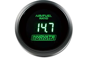 Innovate Motorsports 3872 DB Series Green 2-1/16" 52mm Wideband Gauge with 0-5V Input Linear