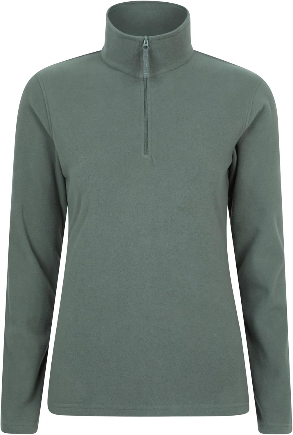 Mountain Warehouse Camber Half Zip Women's Fleece - Lightweight, Warm & Cosy Half Zip Sweatshirt - Best for Spring Summer, Camping, Outdoors, Travelling & Hiking