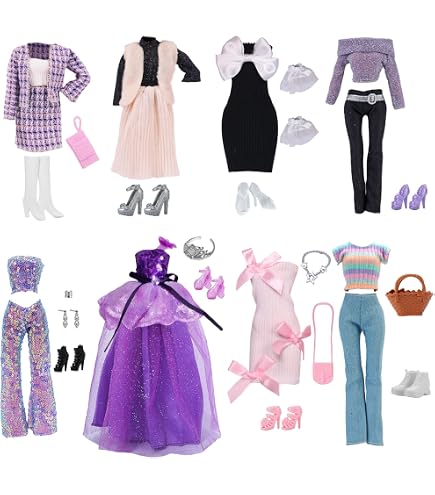 26-teiliges Puppenkleidung-Set – Outfits & Accessoires Für 29,2 Cm Puppen