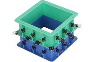 BBDINO Adjustable Mould Housing Kit for Silicone Mould Making - Stackable Mould Housing Kit - Free Combination Mould Housing Kit- Ideal for Silicone Molds, Soap Molds, Wax and Candle Molds Making (2 Sets)