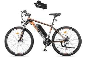 Fafrees Ufficiale | Bici Elettrica Uomo Donna 26" Bicicletta Elettrica, 36V 13Ah Ebike da Città, 21 Velocità Mountain Bike Elettrica 250W Motore, Pedalata Assistita 100KM MTB, Hailong Upgrade