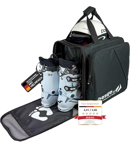 Sac à Bottes ATOMIC - 30L, Noir, Pour Ski, Snowboard Et Sports Au Quotidien