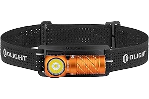 OLIGHT Perun 3 Mini Lampe Frontale Puissante Rechargeable USB EDC 1250 LM Portée Max.155 Mètres Torche Clignotant 7 Modes Étanche IPX8 Headlamp LED Feu Rouge Pour Camping