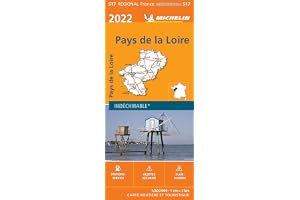 Carte Régionale Pays de la Loire 2022